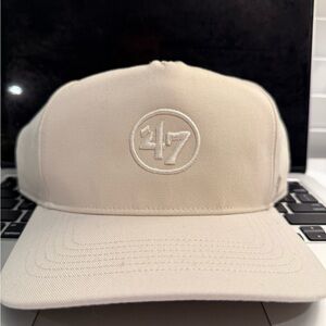 47 Brand Beige Cap NWOT